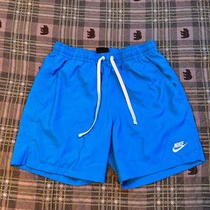 Nike blue shorts